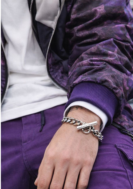 VELVET LOUNGE ノヴェルプレーンチェーンブレスレット w/ダイヤモンド