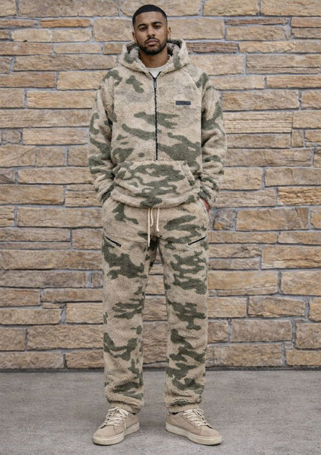 FOG ESSENTIALS 22FW FLEECE PANTS | CAMO