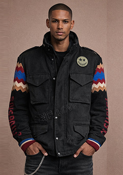 ONEMADE KNIT SLEEVES M-65 | BLK