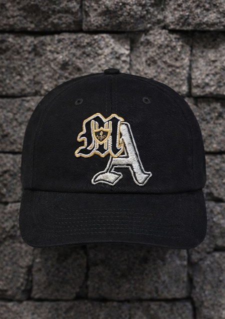 AMIRI VARSITY PATCH CAP | 001BLACK