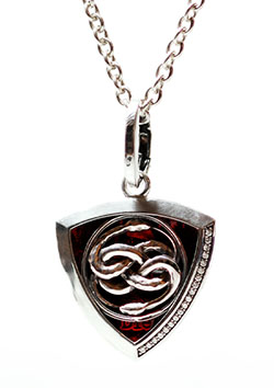 VELVET LOUNGE OUROBOROS PICK NECKLACE / MODEL [ D ] / STANDARD TYPE (CZ)