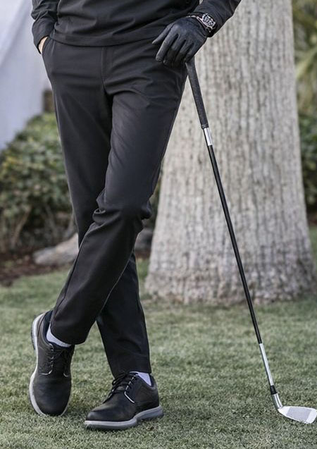 1PIU1UGUALE3 WATER REPELLENT PANTS | BLACK