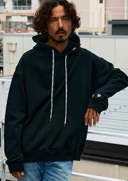 STUD MUFFIN ヘビーウエイト裏毛パイル パールロゴ スエットシャツ | MINT