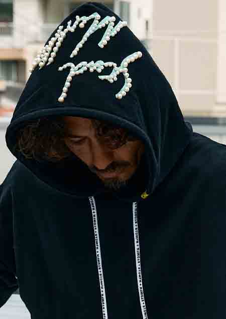 STUD MUFFIN ヘビーウエイト裏毛パイル パールロゴ スエットシャツ | MINT