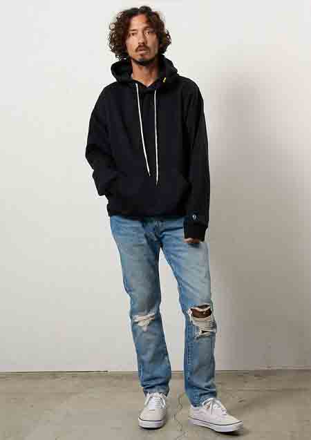 STUD MUFFIN ヘビーウエイト裏毛パイル パールロゴ スエットシャツ | MINT