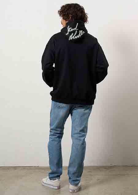 STUD MUFFIN ヘビーウエイト裏毛パイル パールロゴ スエットシャツ | MINT