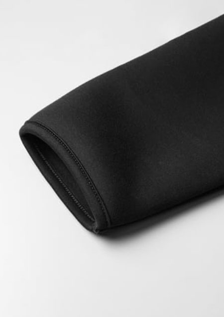 GOTHAM NYC 9.4oz ダンボールニット ジップパーカー | BLACK