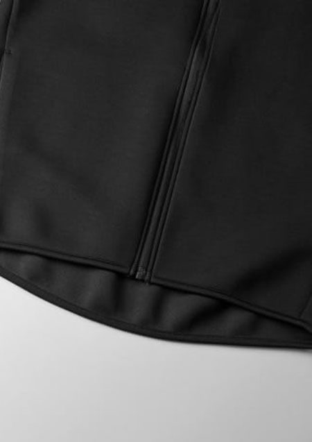 GOTHAM NYC 9.4oz ダンボールニット ジップパーカー | BLACK