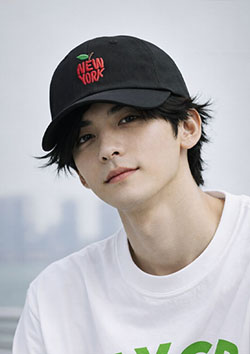 GOTHAM NYC APPLE 6 PANEL CAP | BLACK