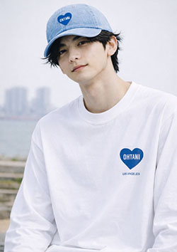 GOTHAM NYC 5.6oz LOVE OHTANI L/S TEE | WHITE