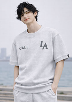 GOTHAM NYC 8.2oz S/S Sweat | ASH