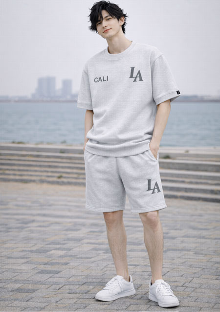 GOTHAM NYC 8.2oz S/S Sweat | ASH