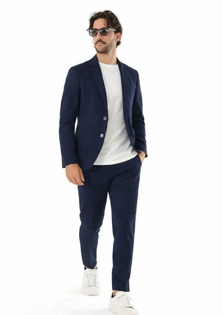 ARMYRICH ポンチテーラードスーツ | NAVY