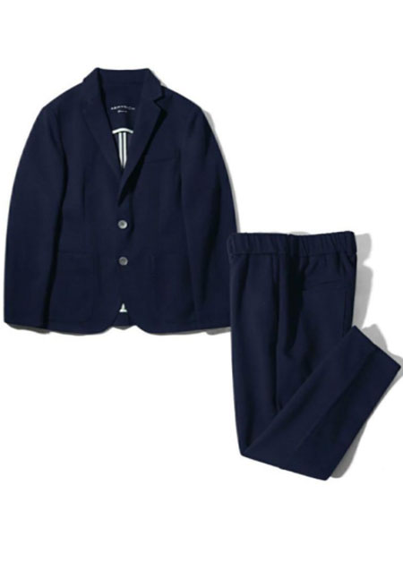 ARMYRICH ポンチテーラードスーツ | NAVY