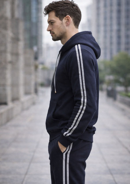 ELEVENTY ジップスウェット パーカー パンツ セットアップ ジャージ　｜Navy