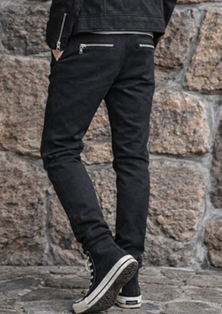 MAXSIX KNIT PRINT SWEAT PANTS