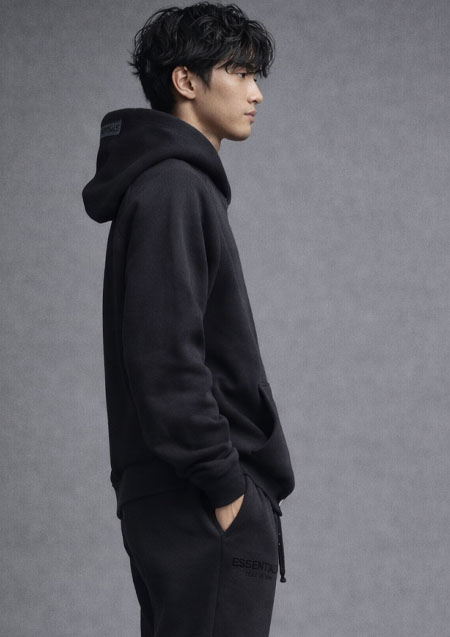 FOG ESSENTIALS 22SS BACK LOGO SWEAT HOODIE | STRETCH LIM