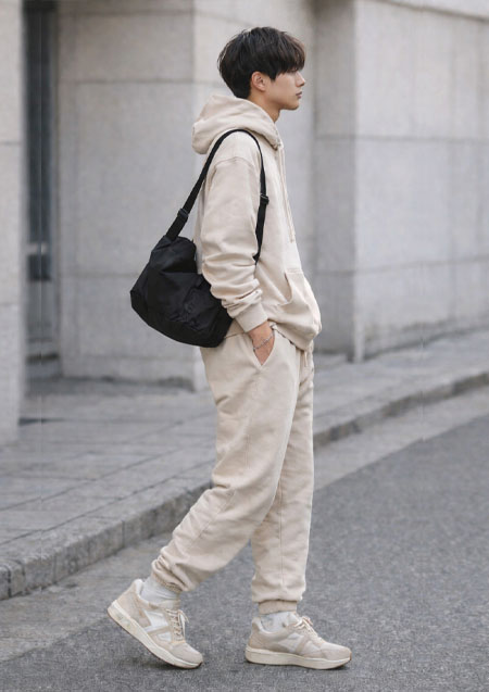 GOTHAM NYC 6.4oz Garment Dyed Parka | ECRU