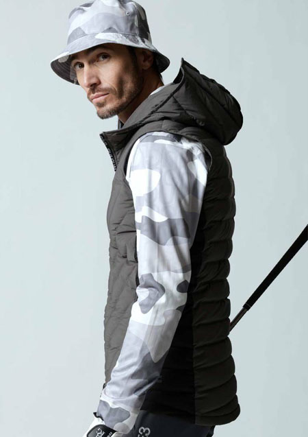 1PIU1UGUALE3 GOLF DOWN VEST | GRAY