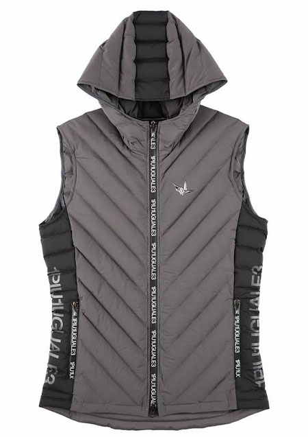 1PIU1UGUALE3 GOLF DOWN VEST | GRAY