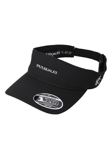 1PIU1UGUALE3 GOLF SUN VISOR | 99BLACK