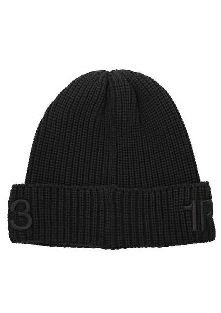 1PIU1UGUALE3 GOLF KNIT CAP | BLACK