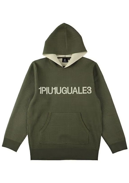 1PIU1UGUALE3 GOLF WAFFLE PARKA | 67KHAKI
