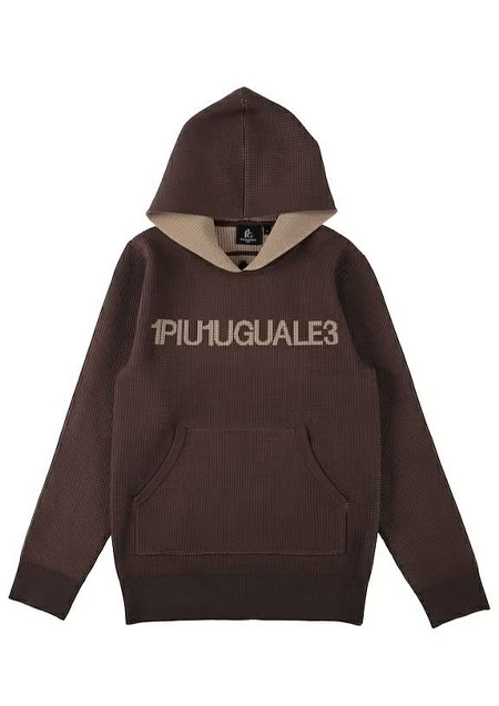 1PIU1UGUALE3 GOLF WAFFLE PARKA | 75BROWN | LADIES