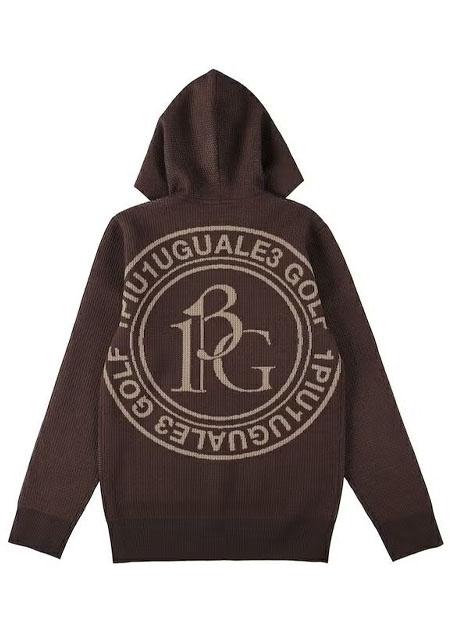 1PIU1UGUALE3 GOLF WAFFLE PARKA | 75BROWN | LADIES