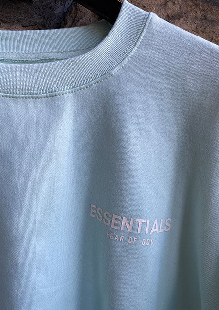 FOG ESSENTIALS 1POINT LOGO CREW SWEAT | MINT