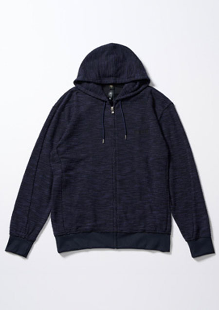 muta x wjk knit jacquard relax parker | 59navy