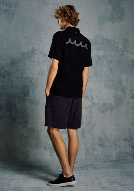 muta x wjk knit jacquard relax shorts | 59navy