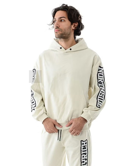 ARMYRICH 26SS アーチロゴコットンパーカーセットアップ | IVORY