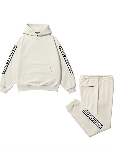 ARMYRICH 26SS アーチロゴコットンパーカーセットアップ | IVORY