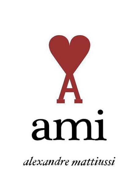 AMI PARIS LOGO SWEATCREAW | 504LILAC