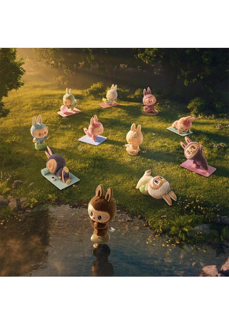 POPMART LABUBU Lazy Yoga