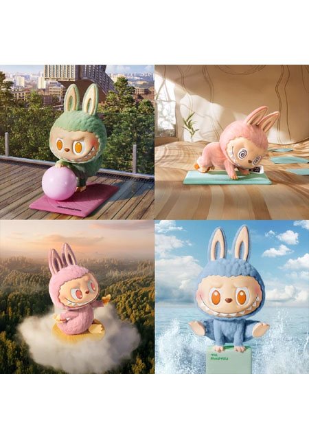 POPMART LABUBU Lazy Yoga