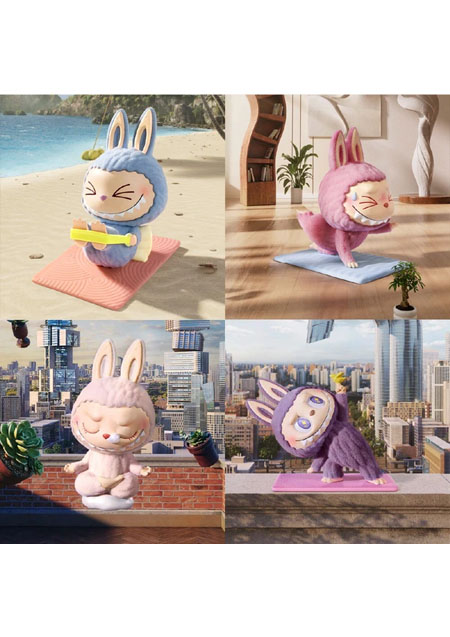 POPMART LABUBU Lazy Yoga