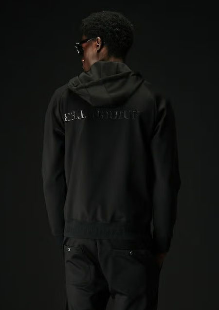 1PIU1UGUALE3 SPORT ZIP UP PARKA | 99BLACK