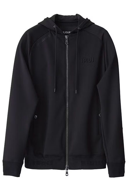 1PIU1UGUALE3 SPORT ZIP UP PARKA | 99BLACK