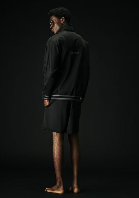 1PIU1UGUALE3 SPORT NEW ZIP STAND | 99/88 Black Charcoal