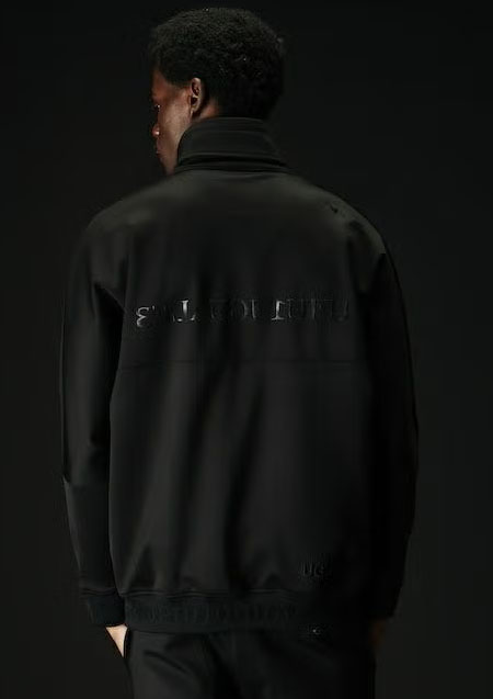 1PIU1UGUALE3 SPORT NEW ZIP STAND | 99Black