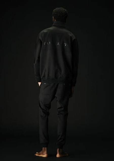 1PIU1UGUALE3 SPORT NEW ZIP STAND | 99Black