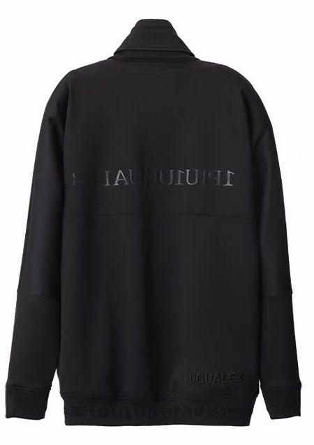 1PIU1UGUALE3 SPORT NEW ZIP STAND | 99Black