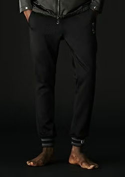 1PIU1UGUALE3 SPORT SOLID RIB | 99/88 Black Charcoal