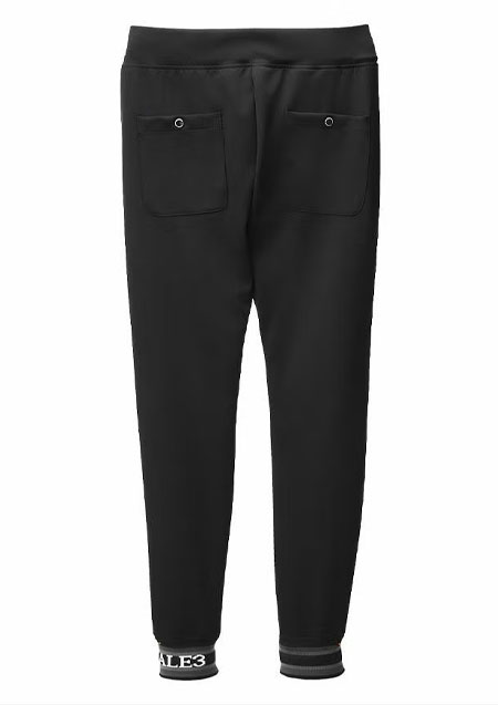 1PIU1UGUALE3 SPORT SOLID RIB | 99/88 Black Charcoal