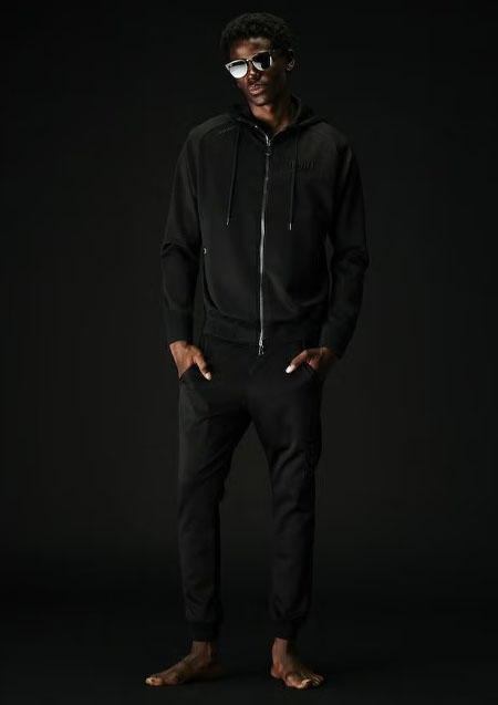 1PIU1UGUALE3 SPORT SOLID RIB | 99Black