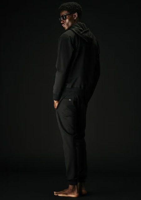 1PIU1UGUALE3 SPORT SOLID RIB | 99Black