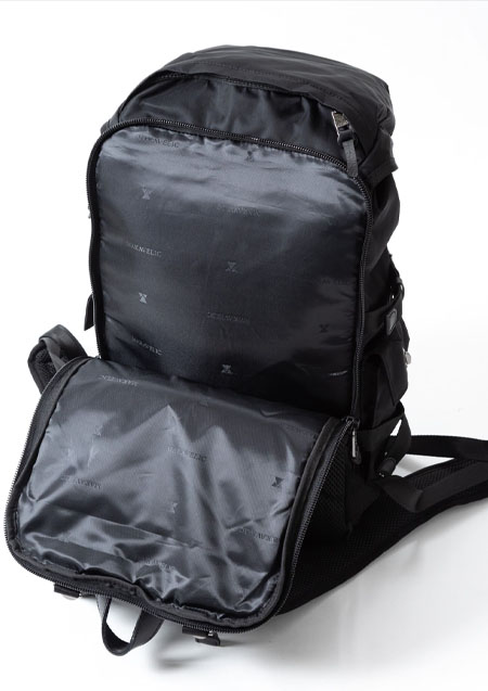 MAKAVELIC DOUBLE BOTTLES BACKPACK | BLACK