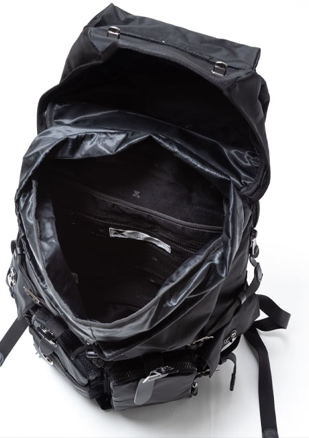 MAKAVELIC DOUBLE BOTTLES BACKPACK | BLACK